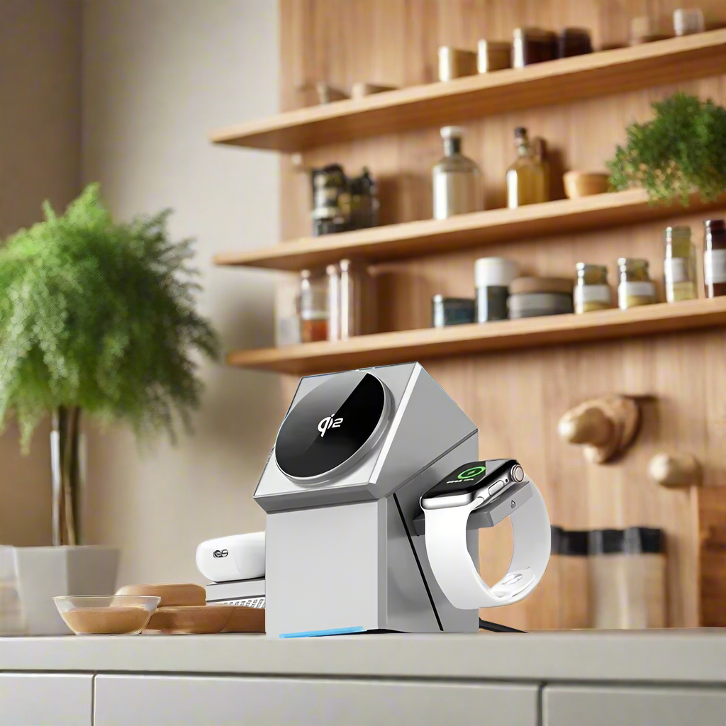 3-in-1 Wireless Charging Station For Apple