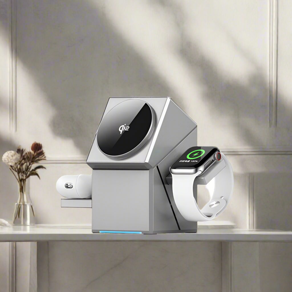 3-in-1 Wireless Charging Station For Apple
