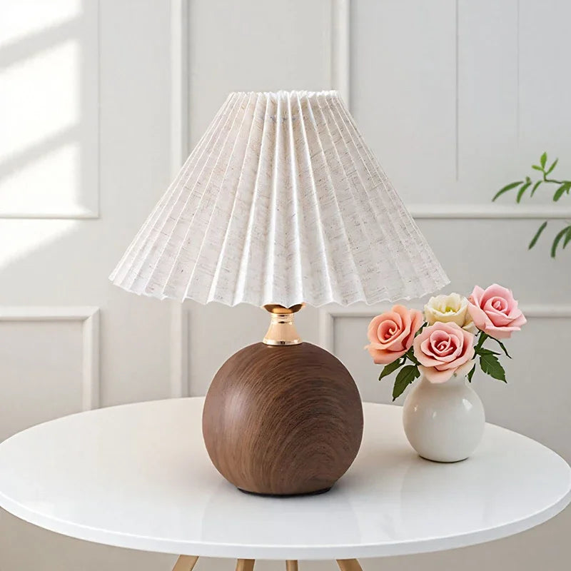 Small Nordic Style Ceramic Bedside Lamp