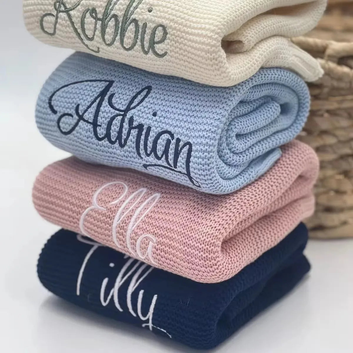 Personalised Baby Name Blanket
