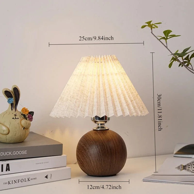Small Nordic Style Ceramic Bedside Lamp