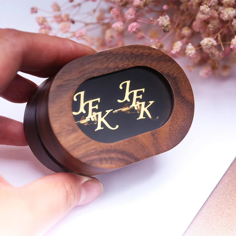 Customised Initial Cufflinks