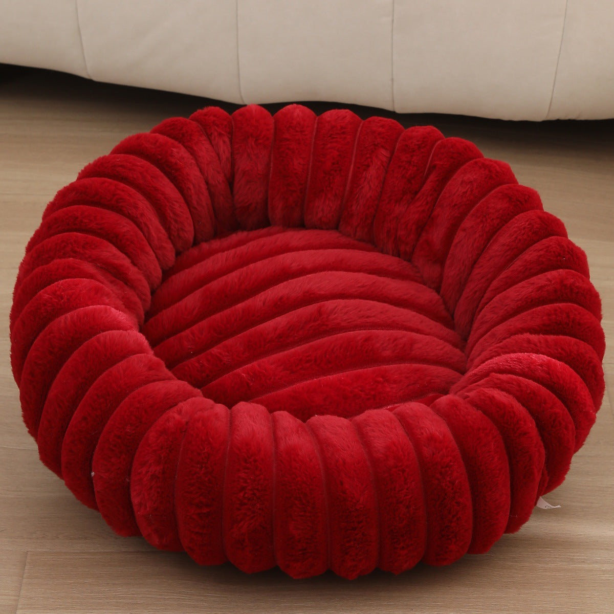 Plush Round Pet Kennel