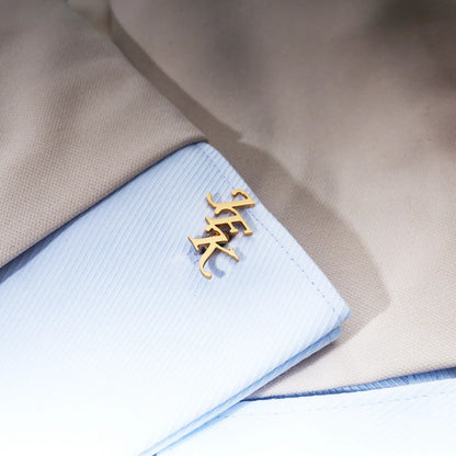 Customised Initial Cufflinks