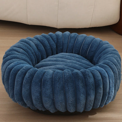 Plush Round Pet Kennel