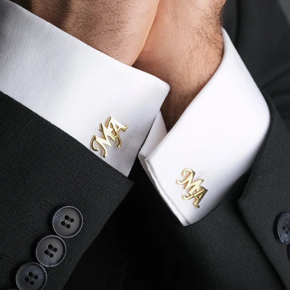 Customised Initial Cufflinks