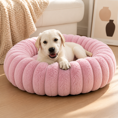 Plush Round Pet Kennel